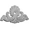 Ekena Millwork 16"W x 8 7/8"H x 1 1/2"P Shell Center Onlay ONL16X08X01SH - alternate 3